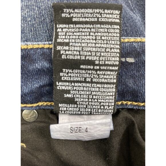 Kut‎ from the Kloth Jeans Womens Size 4 Skinny Dark Wash Denim Stretch Casual - Picture 5 of 13